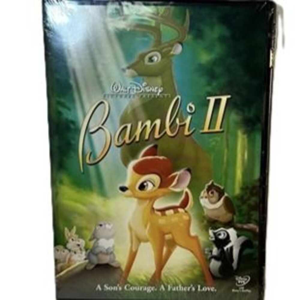 Bambi II DVD Disney (2006) with Slipcover – A Son’s Courage. A Father’s Love